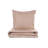 Luxury Ranforce King Quilt Cover Set, 100% Cotton, Beige | Duvet Cover 94.5 x 86.6 inches, 2 Pillowcases 23.6 x 23.6 inches | Reactive Printing, Machine Washable, Button Closure | Soft, Durable, and Stylish Bedding-112932146-112932172