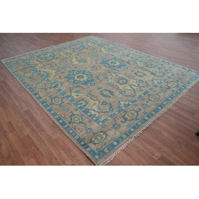 Handmade Wool Oushak Indian Area Rug 8x10