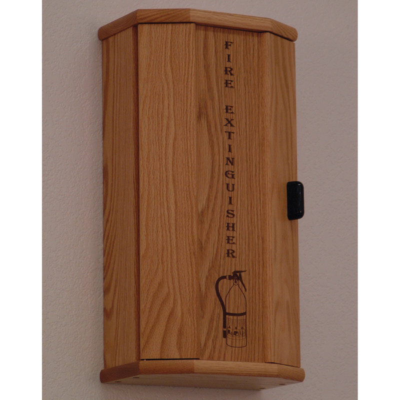 Extincteur d'armoire, Chêne clair