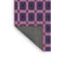 Rose géométrique Riner/Tapis décoratif noir-59685056