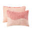 4 Pcs Full/Queen Ultra Soft Comforter With Metallic Print, 2 Shams, 1 Pillow, Microfiber Reverse, Machine Washable Heart , Microlight , ,-128135274-128135272