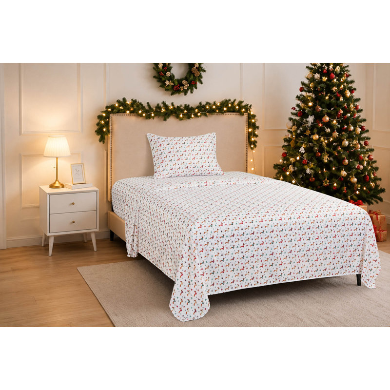 DOXIE XMAS ROUGE DOUBLE, Twin