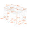 Lit mezzanine double avec tiroirs Jebidiah Kids-1540473649