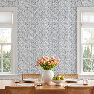 Suniti Prepasted Medallions Wallpaper