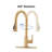 KISRAIS Pull Down Kitchen Faucet-93175292
