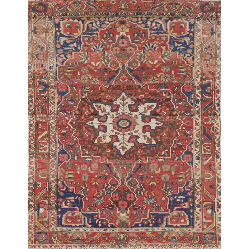 Tapis en laine vieilli 5 x 6