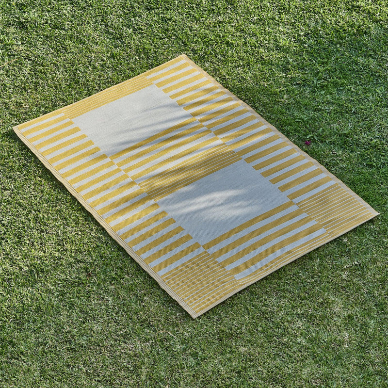 Takina Outdoor Rug, Rectangle 160 x 230 cm, Yellow