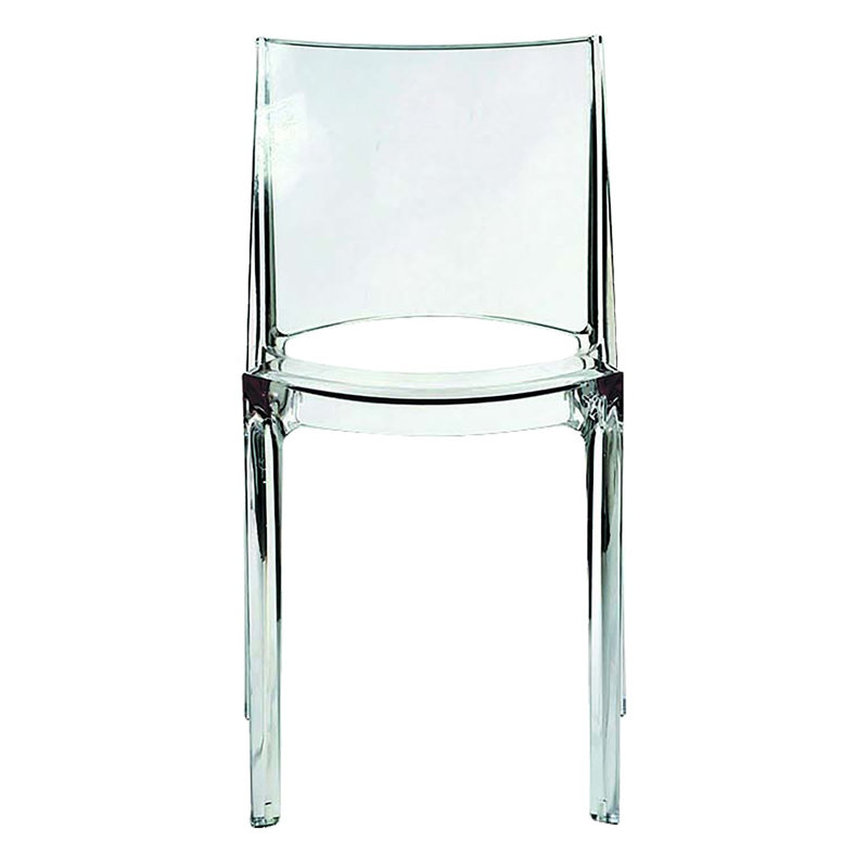 Chaise d'appoint Adeliz, Transparent