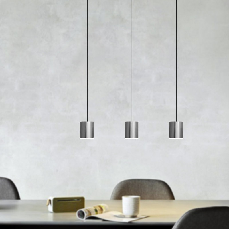 Andromedae 3 - Light Kitchen Island Pendant, Nickel