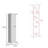 Austin Storage Broom Closet White