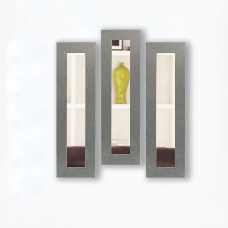 Ensemble de miroirs 2 pièces Billie-Rae, H 39,5 po x l 11,5 po