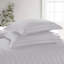 Microfiber Striped Duvet Cover Set with Matching Pillowcases & Fitted Sheet-114247591-114247588
