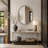 Epine Metal Flat Wall Mirror