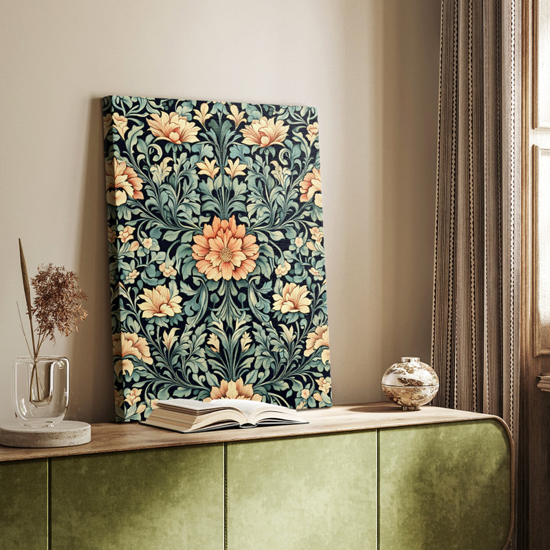 Série WORMIS DCCCLxxvi - Toile tendue avec châssis Premium - Prêt à être accroché, H 36 po x l 24 po