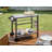 STALETTI Beliani Bar Cart with Steel Frame and Powder Coated Steel Outer Material-106691540