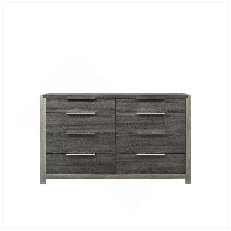 Jehoram Gray Finish Dresser