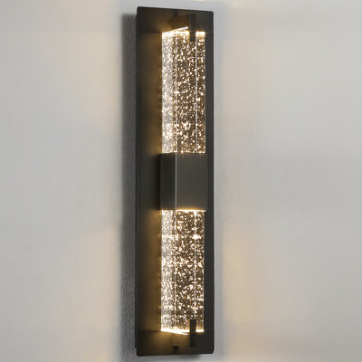 Tomario Dimmable Crystal Bathroom Vanity Light
