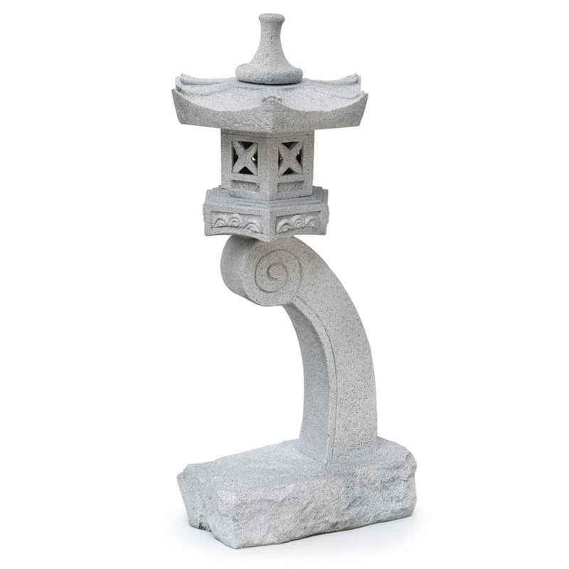Asrar 96cm Poly-resin Garden Torch