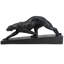 Figurine art déco panthère à l'affût