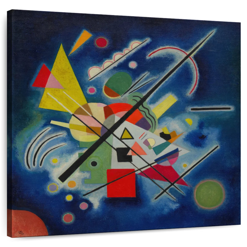 Avery Blue Painting 1924, 30" H x 30" W