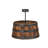 4 - Light Drum Chandelier