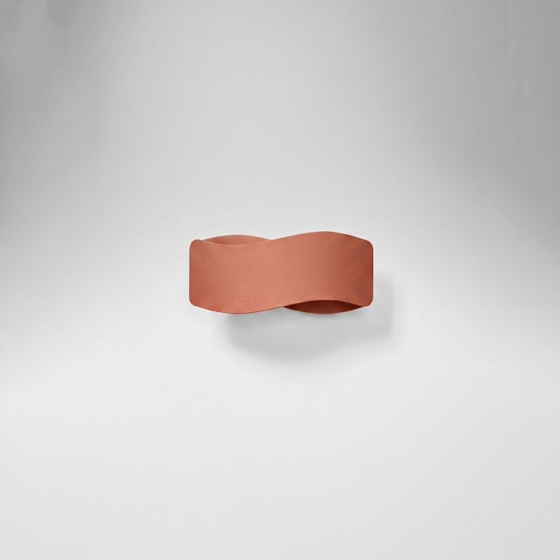 Wall lamp TILA 30 white, 30x11x13 cm, Red Ochre, 1 Light