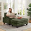 Canapé avec accoudoirs de rangement Fluffy-129595820