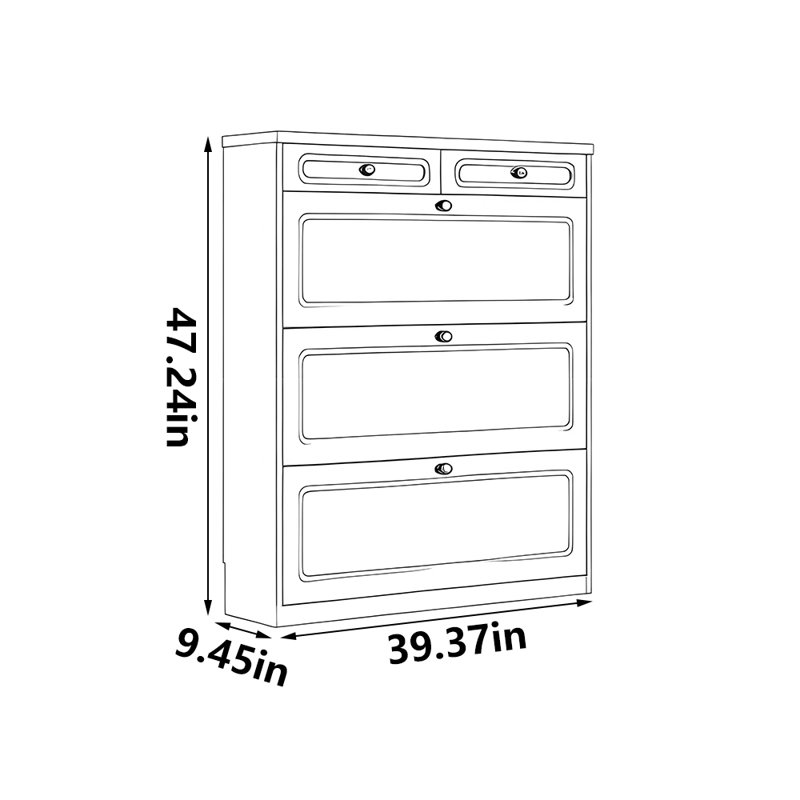 Castiglia, 47.24" H x 39.37" W x 9.45" D