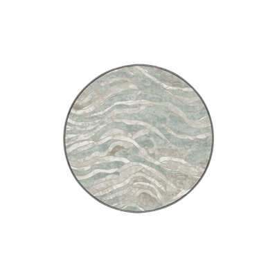 Machine Washable Gray Area Rug