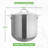 NutriChef Stainless Steel Stock Pot-97966098