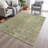 Machine Washable Indoor/Outdoor Xhevrie Aloe Rug-100152942