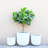 Fiberglass Round Planter 19.5'' H X 19.5'' W X 19.5'' D-1059873615-1046497945