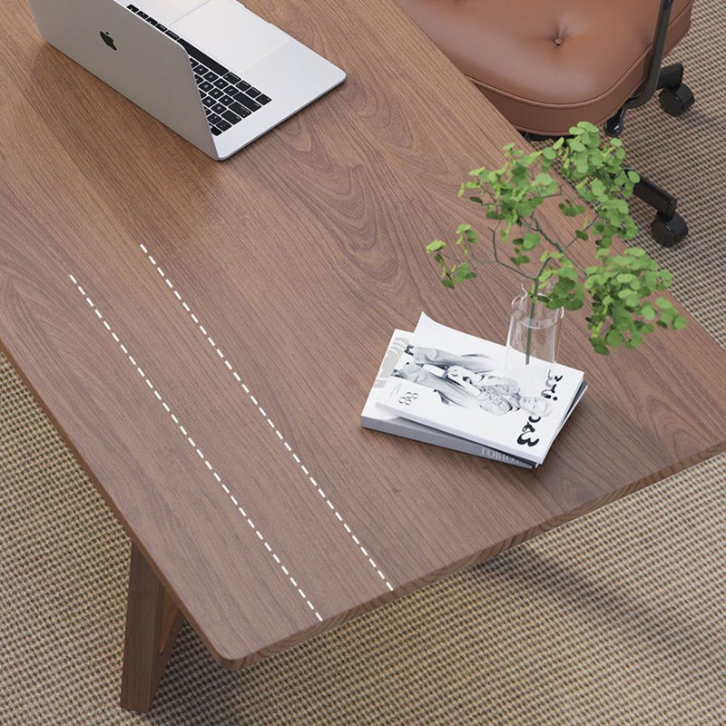 Bureau simple et moderne, H 29,53 po x l 62,99 po x P 31,5 po
