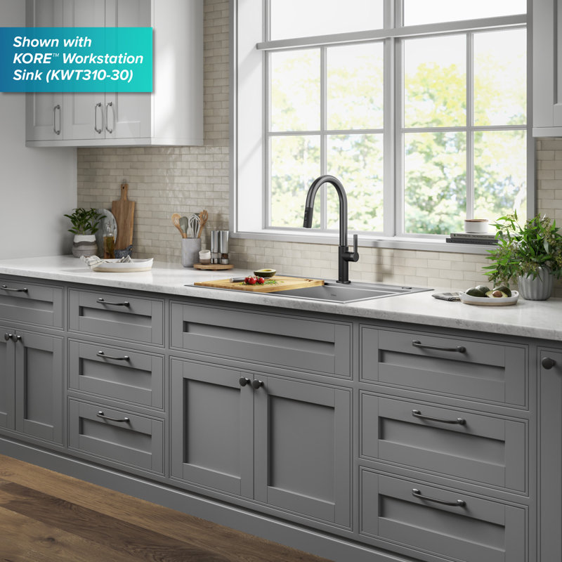 Oletto Single Handle Pull-Down Kitchen Faucet