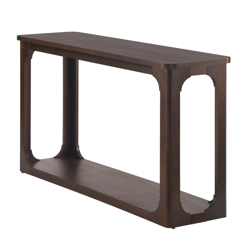 55" Espresso Console Table