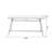 Modern Nut-Brown Rectangular Solid Wood Dining Table-1155057382