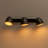 Yarrow 24-in Black Dimmable LED Vanity Light