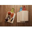 Icon Paddle Rubber Wood Chopping Board