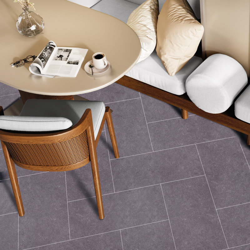 Artistic Freedom 12"X24" Porcelain Stone Look, Grape