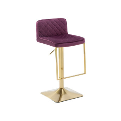 Tabouret pivotant à hauteur réglable Kyeleigh
