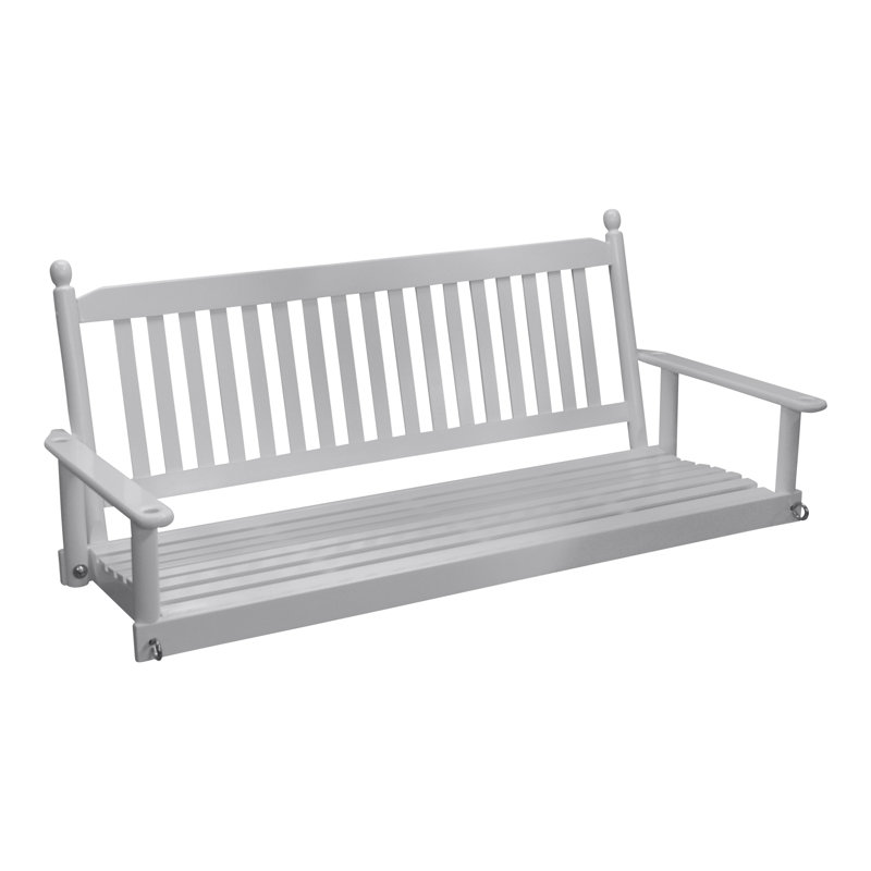 Balancelle de suspension élisabète, Blanc mat