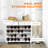 Braidon 39'' Bar Cabinet