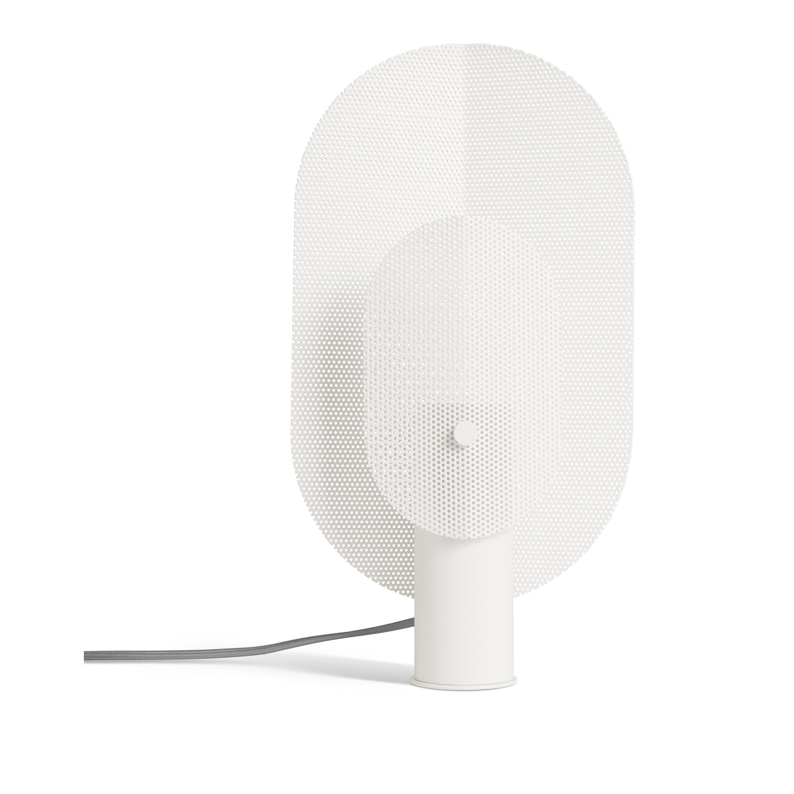 Filter Metal Novelty Lamp, White