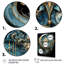 Johnaven, symboles, croissant de lune et étoiles - impression sur toile, symboles-353424539-353424528