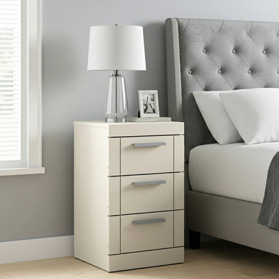 Kimberley 3 Drawer Bedside Table