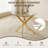 Round Dining Table, 35.5" Glass Dining Table With Legs, Modern Kitchen Table For Home Kitchen, Dining Room-776772602