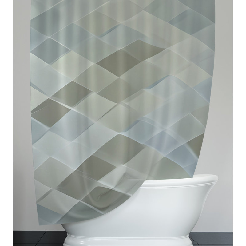 Rideau de douche Comaneci, H 72 po x l 70 po