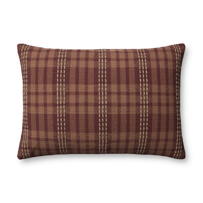 Coussin décoratif Magnolia Home par Joanna Gaines x Loloi Linley, 16'' x 26'' Cover w/Poly