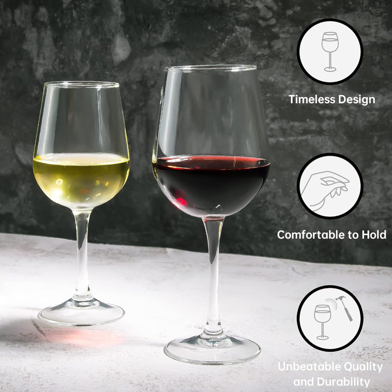 Verres à vin 12 oz (ensemble de 12) 