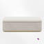Banc de rangement rembourré en velours côtelé-206428476
